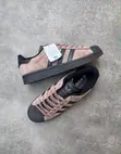 Adidas Superstar Suede - Ash Brown / Core Black - 2
