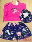 Ladies Lounge/Nightwear Knee Length Dress & 3pcs Set - 3