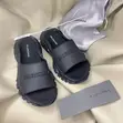 Balenciaga Chunky Slides - Black - 1