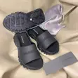 Balenciaga Chunky Slides - Black - 2