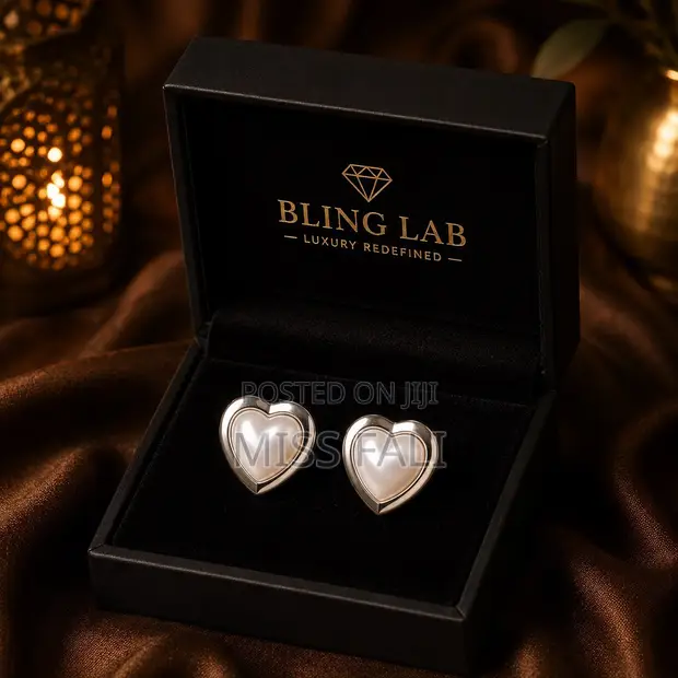 Classy Stainless Steel Stud Earrings - 1