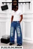 Men's Wide-Leg Denim Jeans - 5