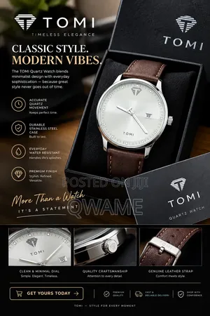 Tomi Executive Watch - Timeless Edition