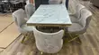 6 Seater Marble Dining Set - 3