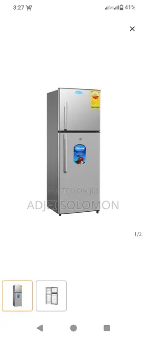 Brand New Delron Fridge and Freezer (190 Litres)