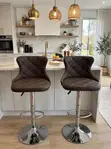 Royal Comfort Bar Stool - 360 Swivel - 2