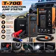 T-700 Multi-Function Car Jump Starter 20,000mAh 1200A - 2