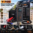 T-700 Multi-Function Jump Starter & Tyre Inflator - 20,000mAh - 1