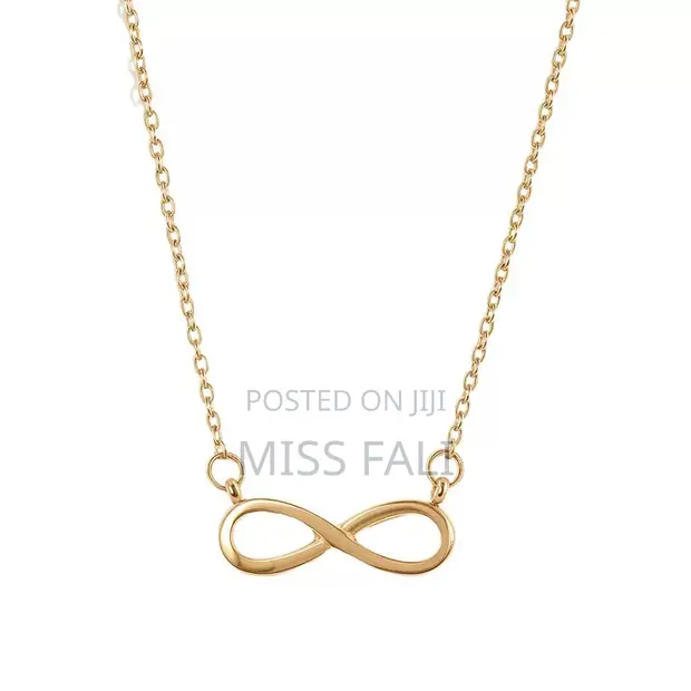 Infinity Love Gold Necklace - 1