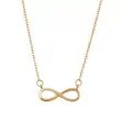 Infinity Love Gold Necklace - 1