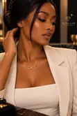 Infinity Love Gold Necklace - 3