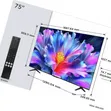 New 75 Inch TCL Smart UHD Android TV 75P6L - 2
