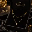 Golden Luxe Layered Necklace - 1