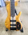 Cort A5 Plus SC Amber Open Pore Bass Guitar (Bag Included) - 4