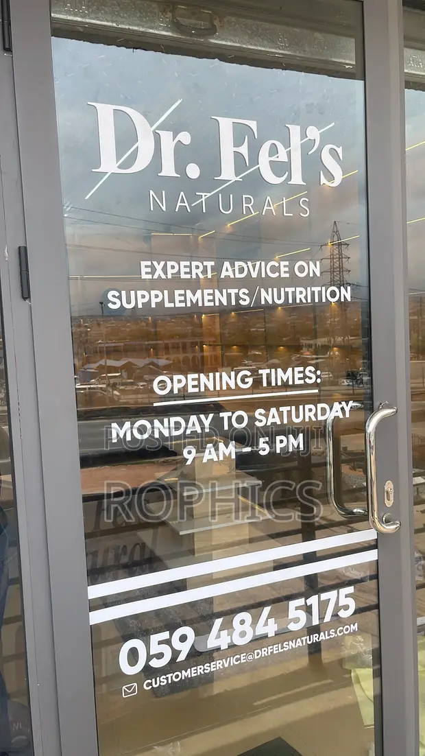 Glass Branding for Offices and Shops - 1
