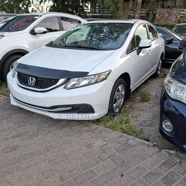 Honda Civic EX 2015 White - 1