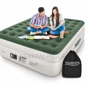 Royal Comfort Double Air Mattress with Inbuilt Pump