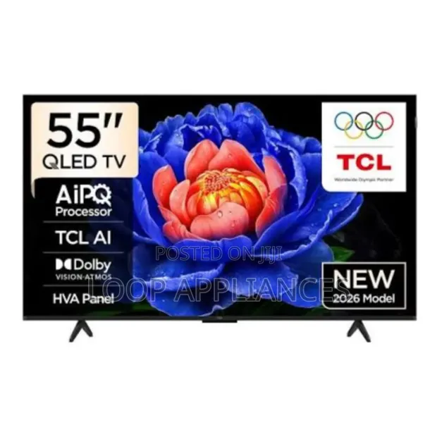 New 55 Inch TCL Smart Android QLED TV (2026 Model) - 1