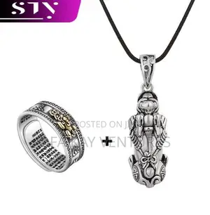 Feng Shui Ring and Necklace Set