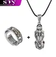 Feng Shui Ring and Necklace Set - 1