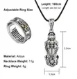 Feng Shui Ring and Necklace Set - 2