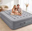 Original Inbuilt Automatic Pump Double Air Mattress - 1