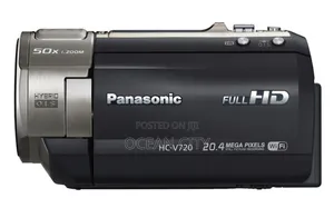New Panasonic HC-V720 Full HD Camcorder