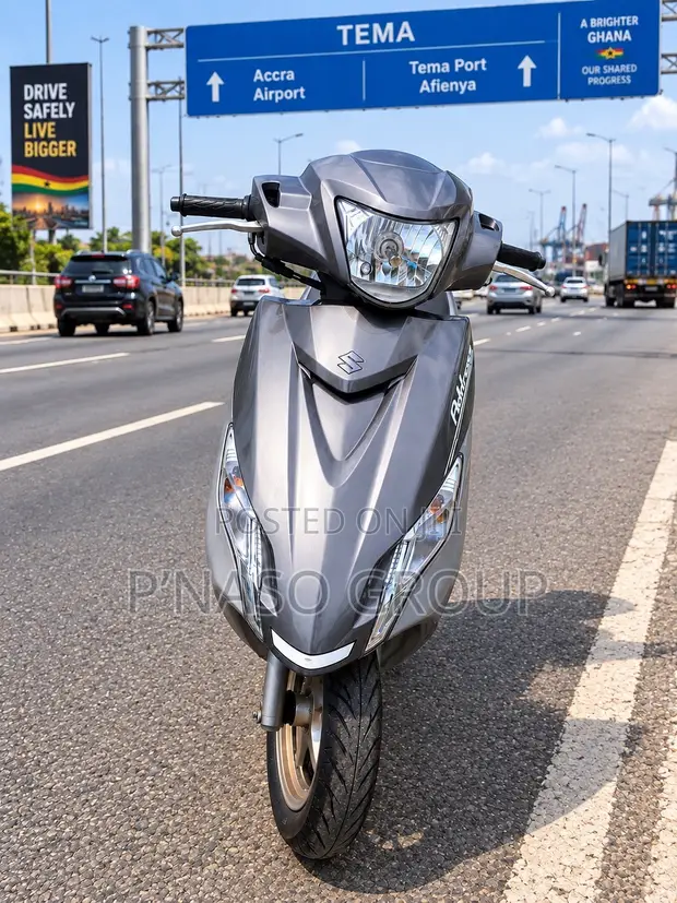 Suzuki Access 125 Scooter 2017 Gray - 1