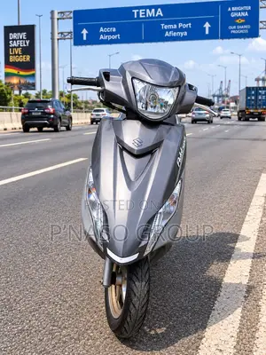 Suzuki Access 125 Scooter 2017 Gray