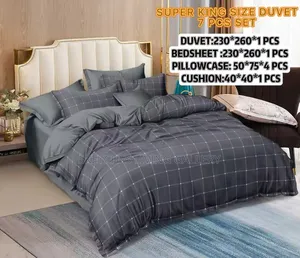 7-Piece Super Soft Duvet Set - King Size