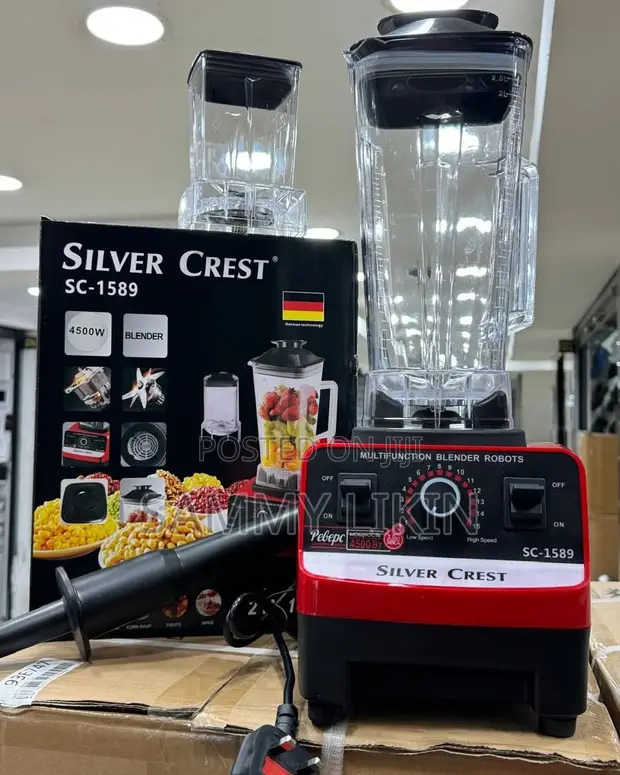 Silver Crest 2L Industrial 8500W Food Crusher Blender - 1