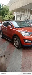 Hyundai Santa Fe 2014 Red - 1