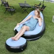 Brand New Inflatable Sofa with Foot Rest - 5