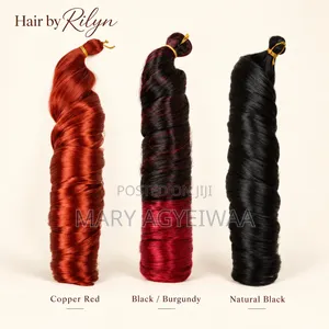 14 Inches French Curl Braiding Extensions - 3 Colours