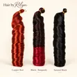 14 Inches French Curl Braiding Extensions - 3 Colours - 1