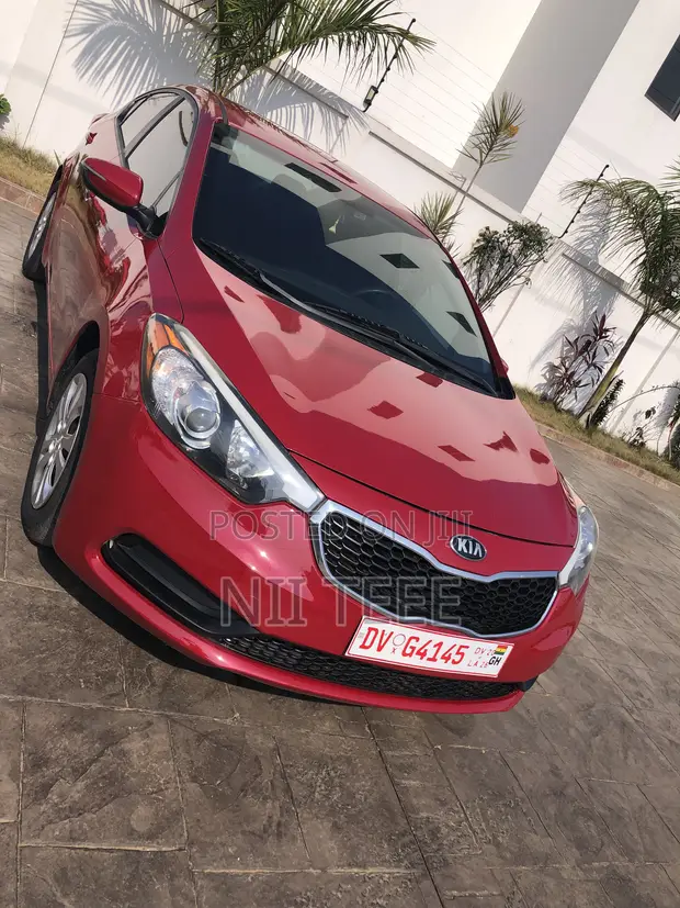 2016 Kia Forte EX Sedan - Red - 1