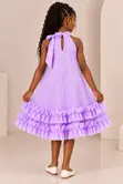 Lilac Dream Ruffle Dress - 7-8 Years - 3