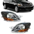 Halogen Headlamp Assembly for Toyota Yaris (2007-2011) - 1
