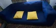 Wood-Mode Sofa Chairs - Blue Leather - 2