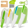 8 Piece Children's Safe Knife Set - 1