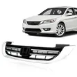 Honda Accord Sedan 2013-2015 Front Bumper Grille - Chrome - 2