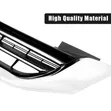 Honda Accord Sedan 2013-2015 Front Bumper Grille - Chrome - 4