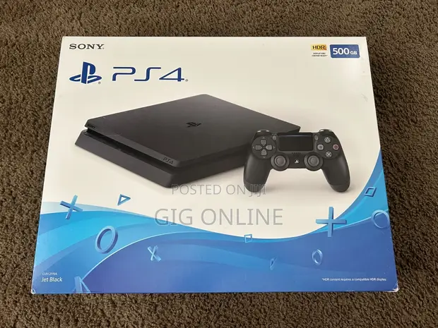 Brand New PS4 Slim Console with 4TB External Drive - 1