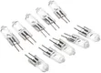 10 PCS G4 Halogen Bulb Lamp 12V 10W Warm White - 1