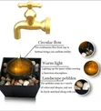 Flowing Water Fountain with River Stones - 5
