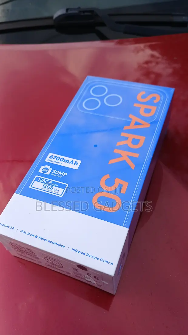New Tecno Spark 50 128GB Black - 1