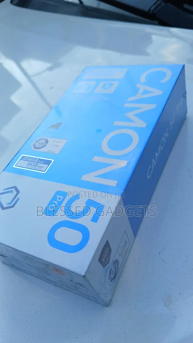 New Tecno Camon 50 Pro 5G 256GB Gold - 1