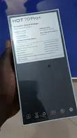 New Infinix Hot 70 Pro 5G+ 256GB Black - 1