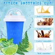 Slushie Cup 2 Pack - DIY Frozen Magic Squeeze Cups - 3