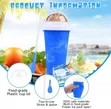 Slushie Cup 2 Pack - DIY Frozen Magic Squeeze Cups - 5